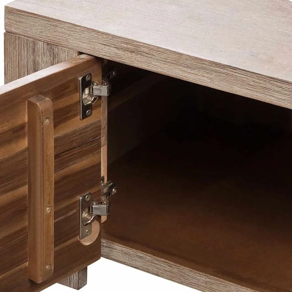 TV Cabinet in Solid Acacia Wood