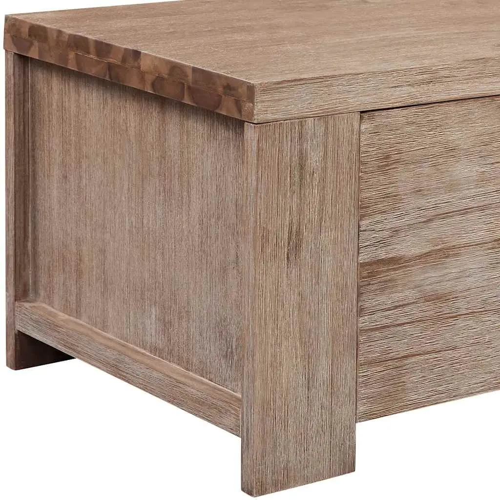 TV Cabinet in Solid Acacia Wood