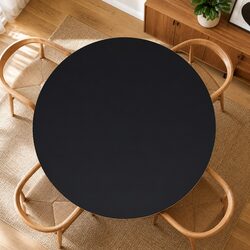 Get Your 500mm Round Black Glass Table Top Today