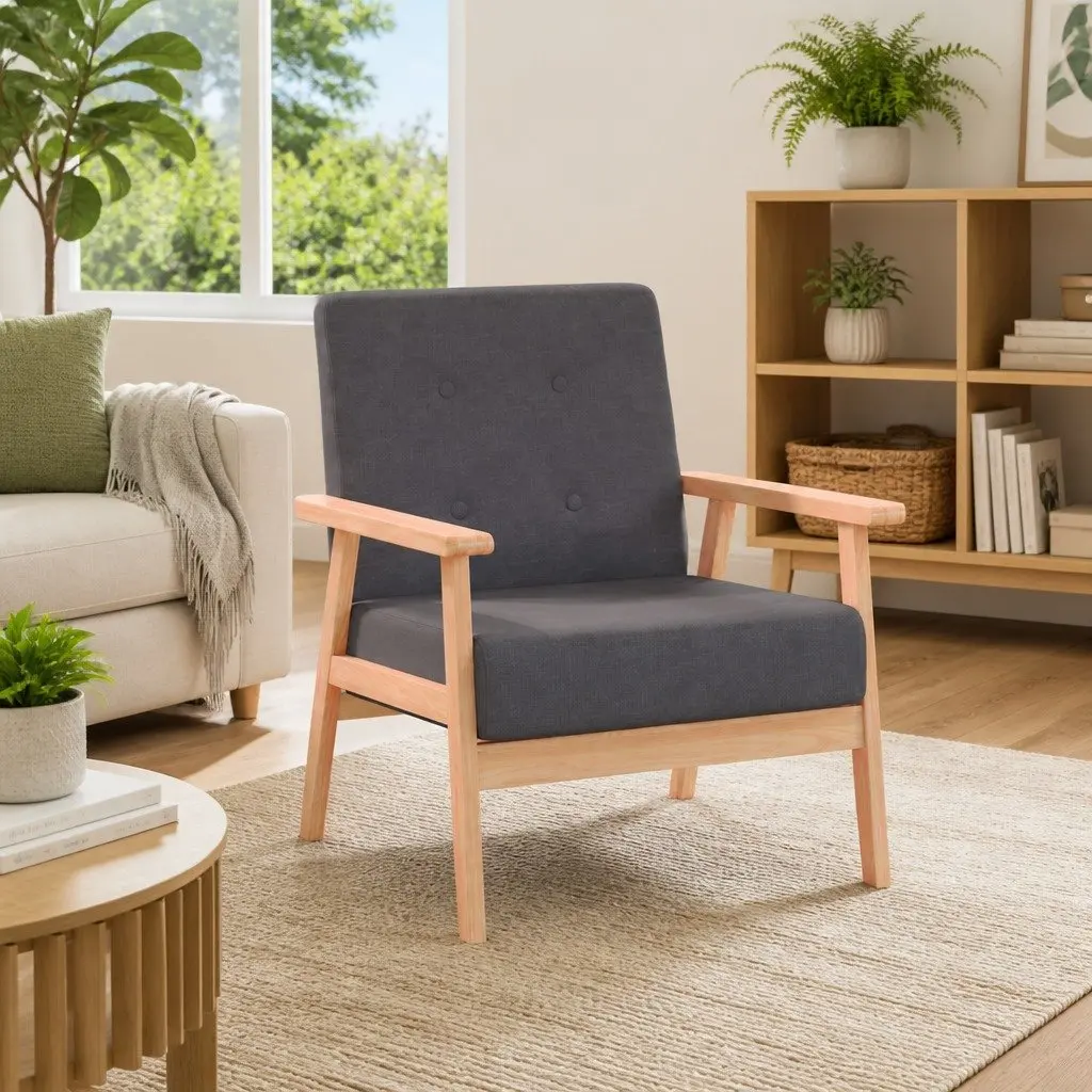 Dark Grey Armchair