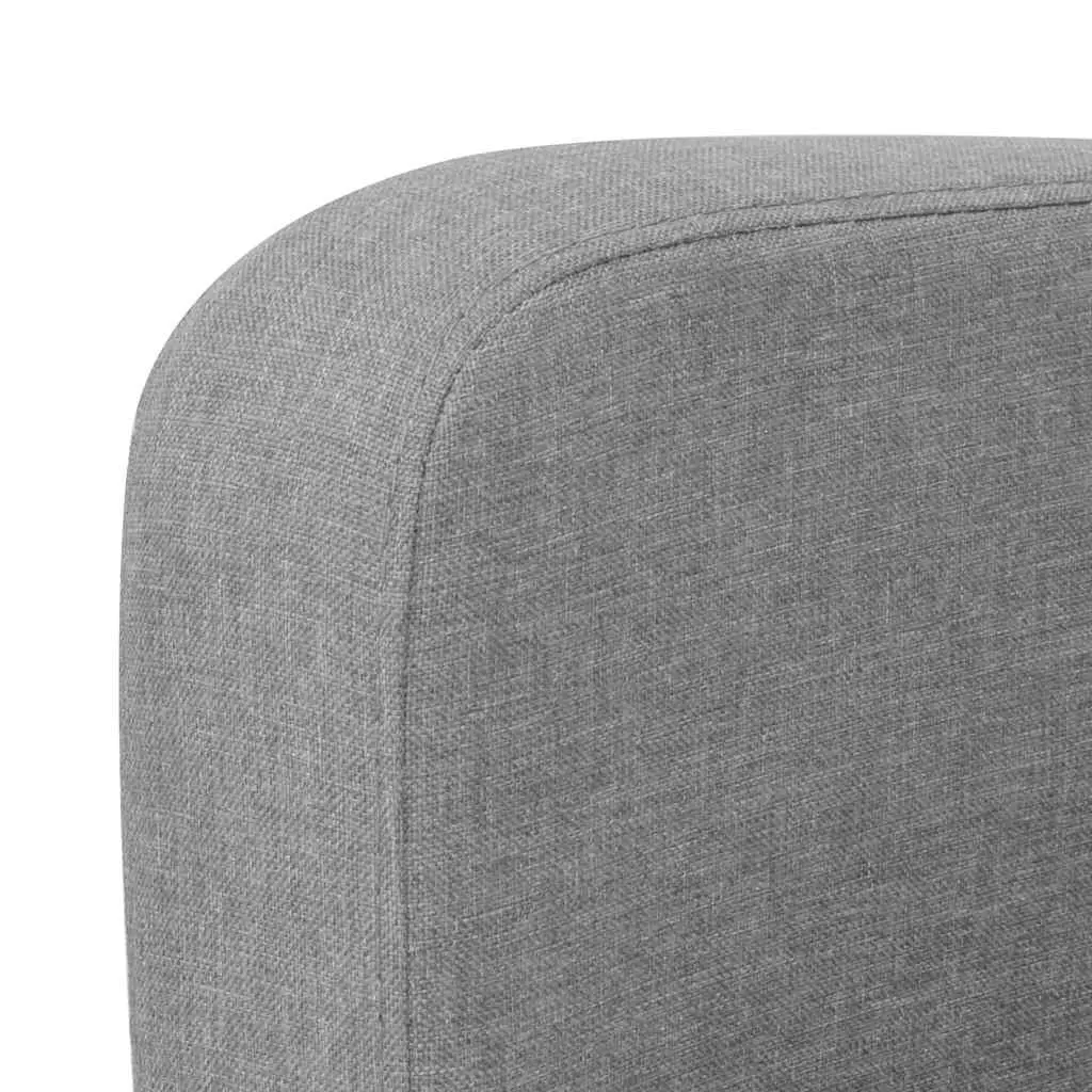 2-Seater Sofa Grey with Durable Frame