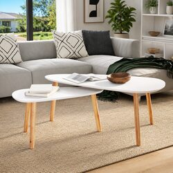 Friendly Scandinavian Coffee Table Set for Your Home