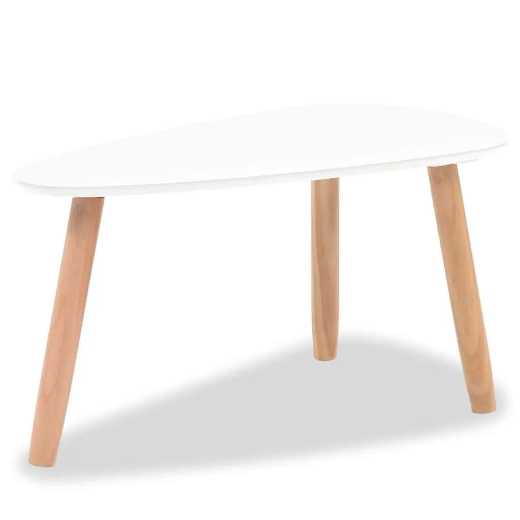 Coffee Table Set 2 Pieces Scandinavian Style Living Room Accent Tables