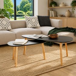 Welcome Stylish Functionality with This Coffee Table Set