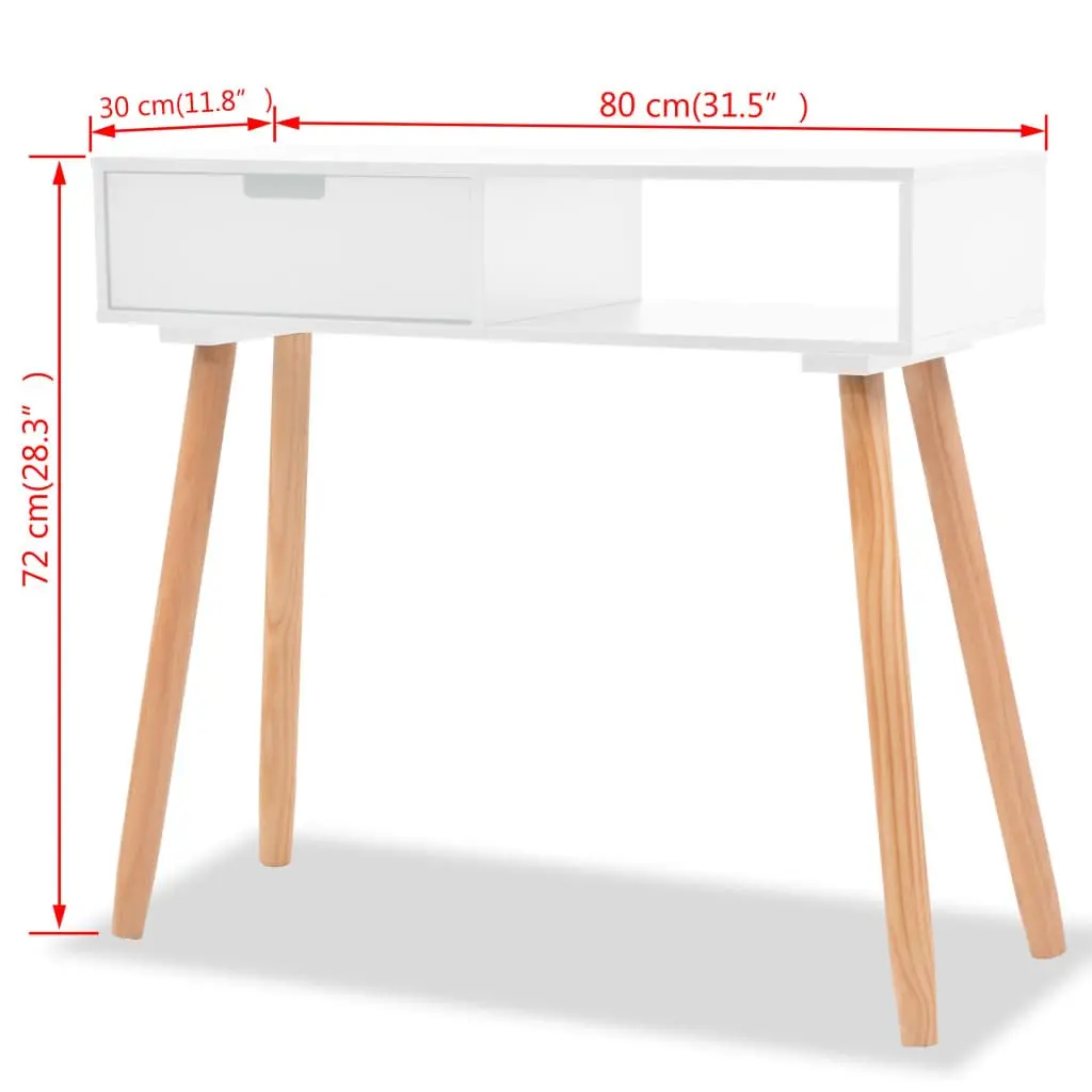 Console Table for Display and Storage
