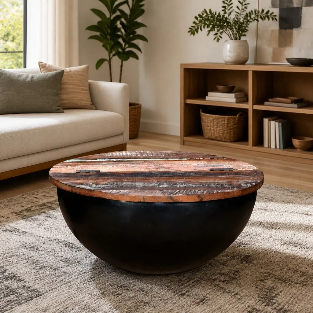 Coffee Table with Unique Style and Storage