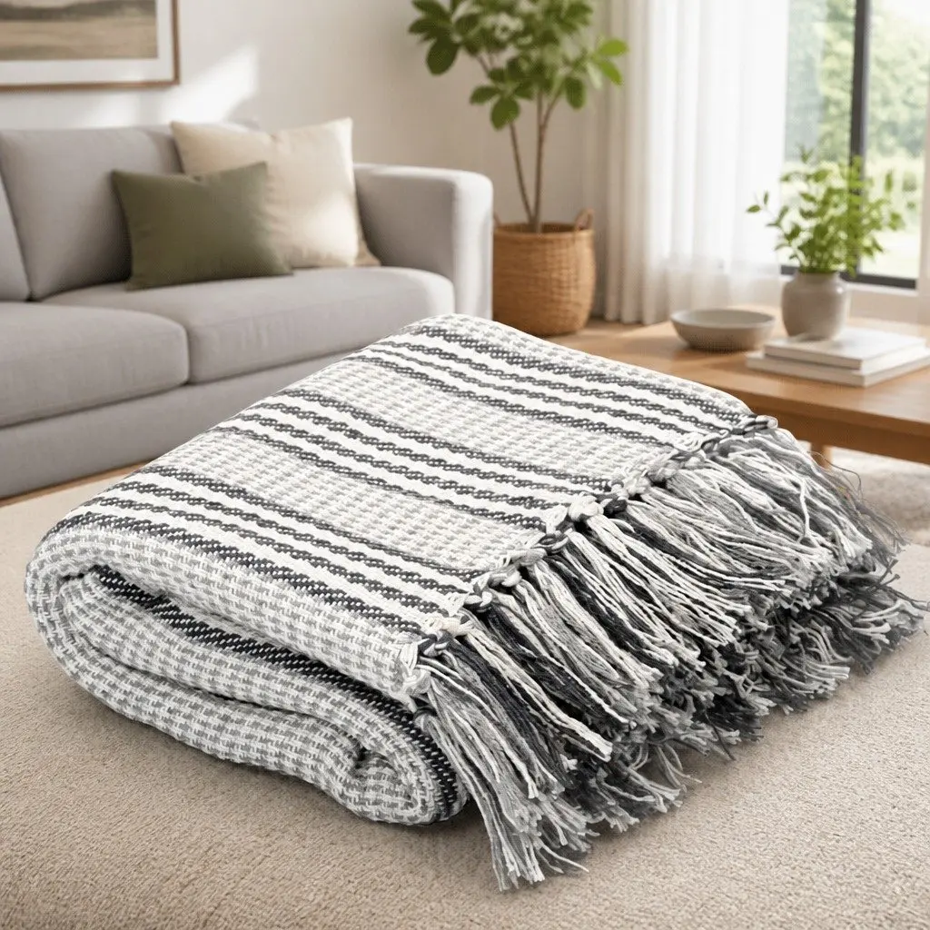 Cotton Throw Blanket