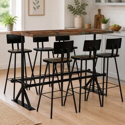 Friendly 7-Piece Bar Set for Your Home and Gatherings