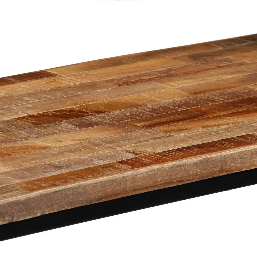 Console Table Solid Reclaimed Teak Brown Accent End Table Living Room Decor