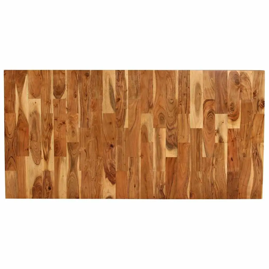 Dining Table Solid Acacia Mango Wood Handmade 180x90x76 cm Brown