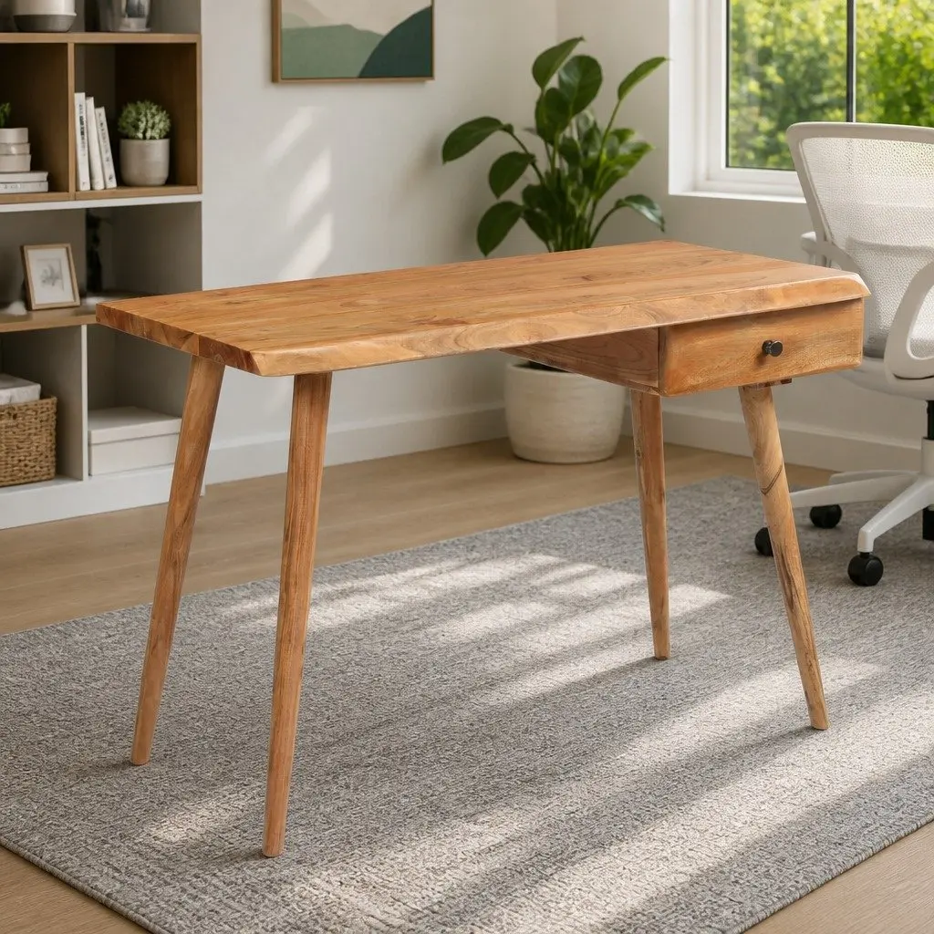 Writing Desk in Solid Acacia Wood