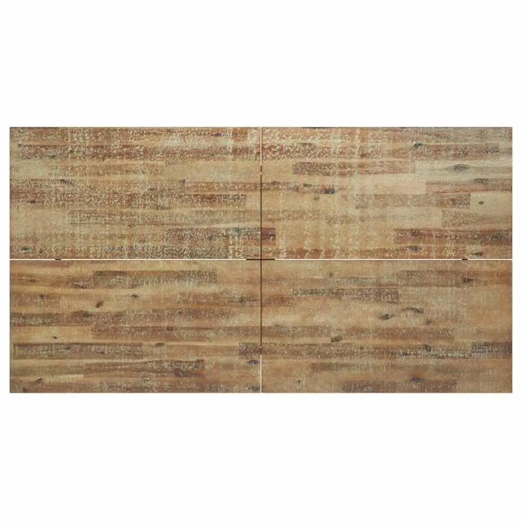 Acacia Wood Dining Table Industrial Style Brown 170x90x75 cm