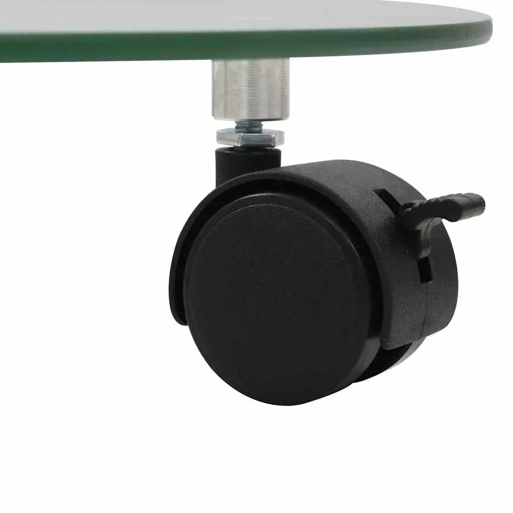 Plant Rollers 360 Degree Rotatable Lockable 28 cm Round 2 pcs