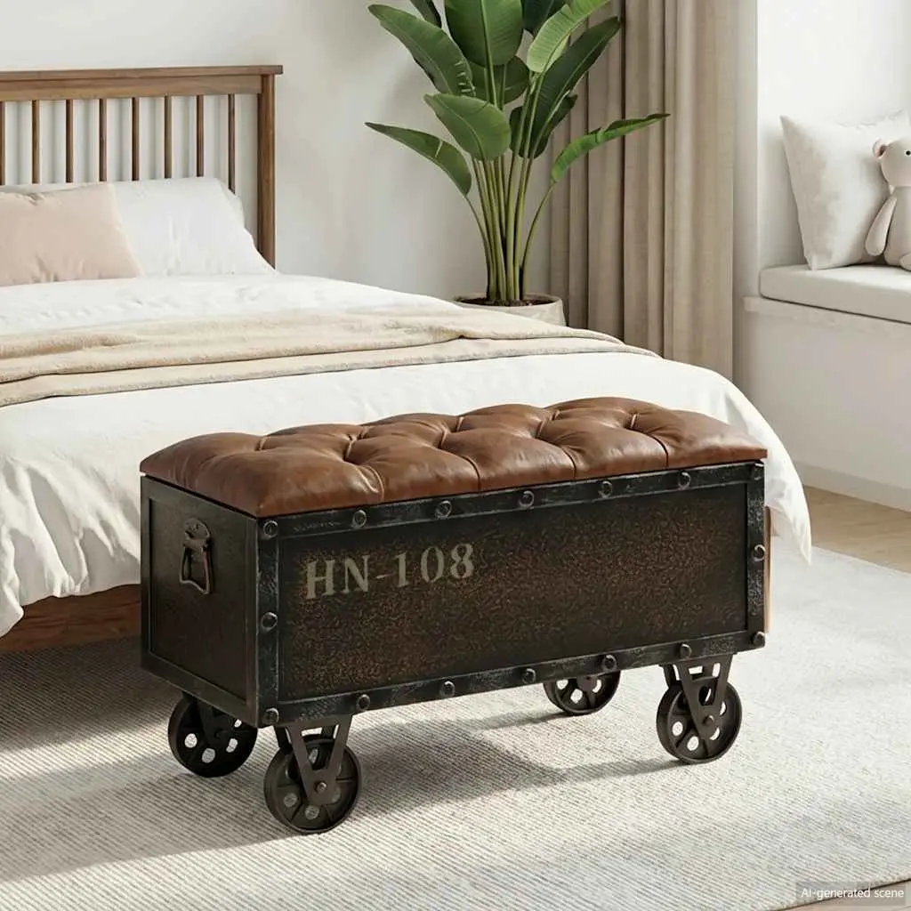 Storage Bench for Home Organization