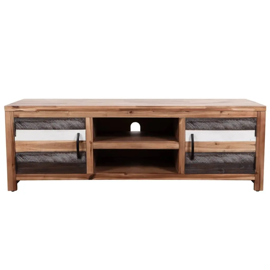 TV Cabinet Solid Acacia Wood Lowboard 120x35x40 cm