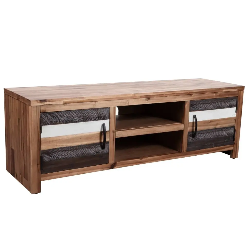 TV Cabinet Solid Acacia Wood Lowboard 120x35x40 cm
