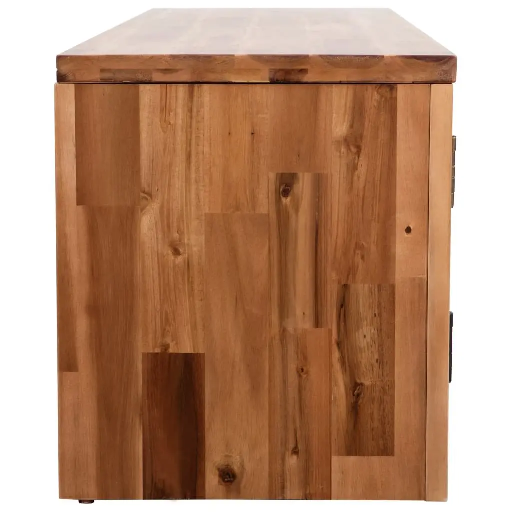 TV Cabinet Solid Acacia Wood Lowboard 120x35x40 cm