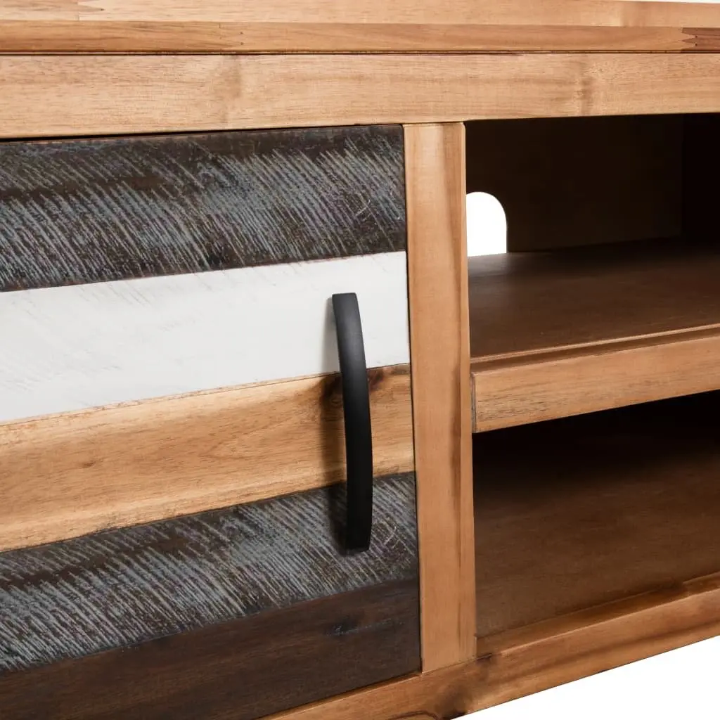 TV Cabinet Solid Acacia Wood Lowboard 120x35x40 cm
