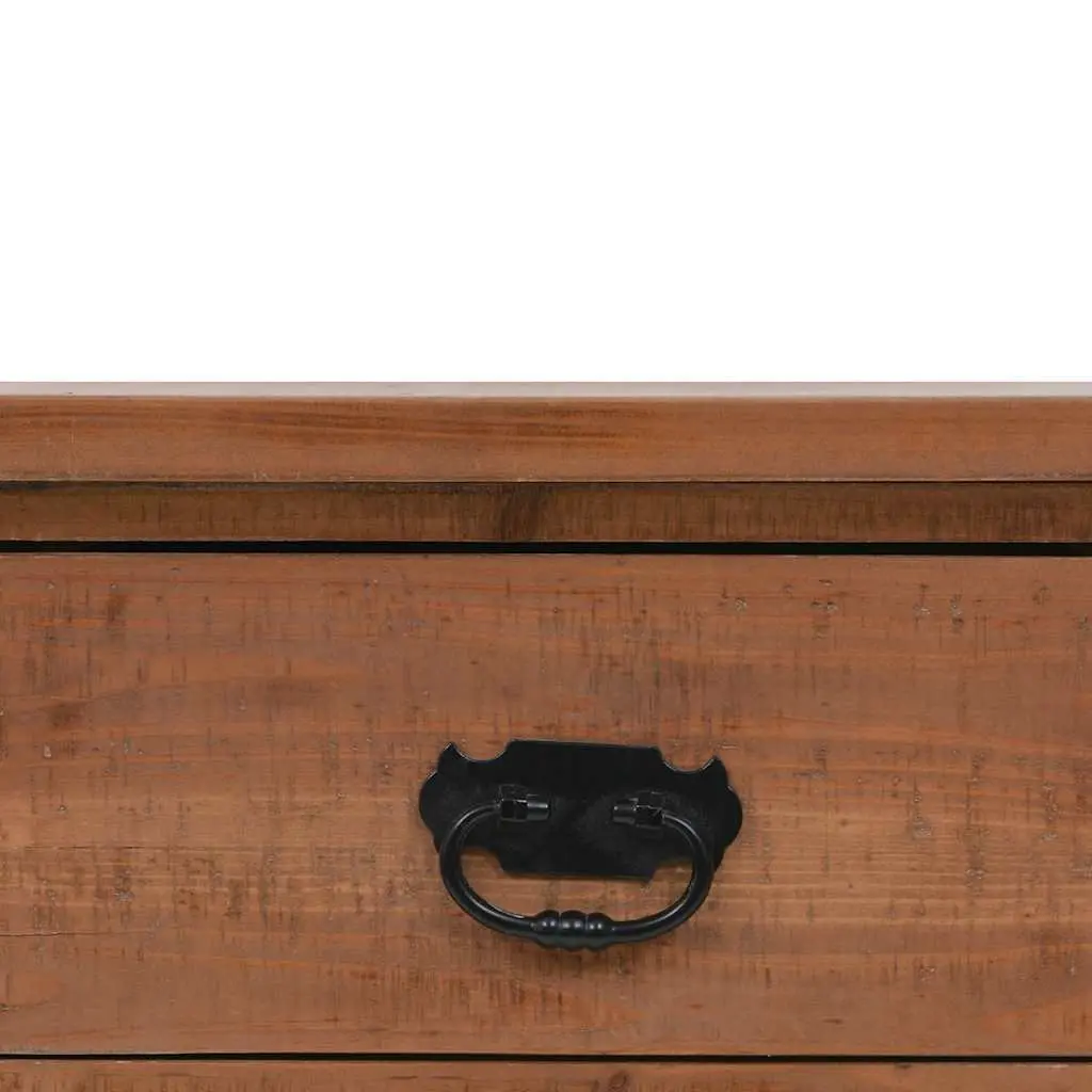 Solid Fir Wood Console Table