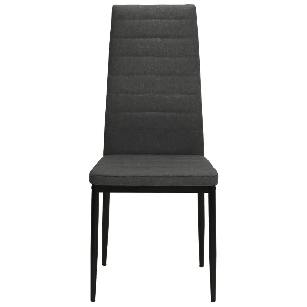 4 Grey Upholstered Chairs