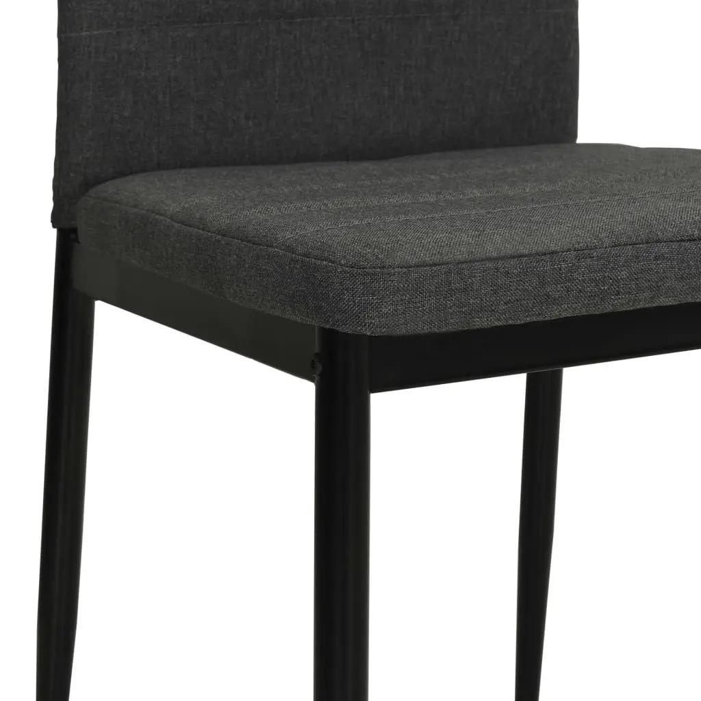 4 Grey Upholstered Chairs