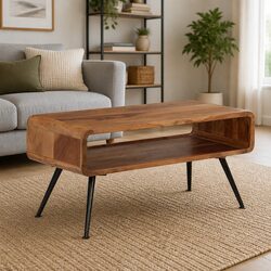 Your New Favorite Coffee Table in Solid Acacia Wood