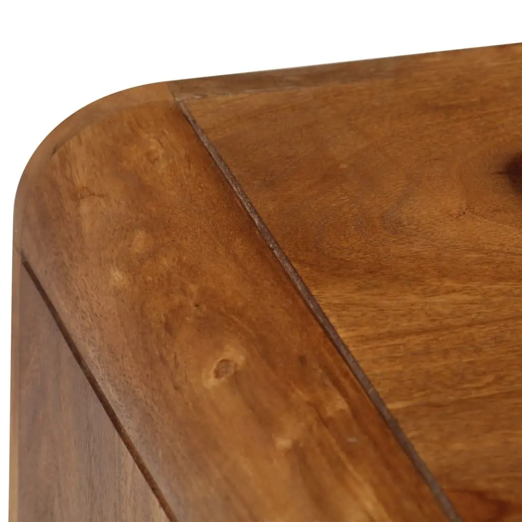 Coffee Table Solid Acacia Wood Brown Vintage 95L x 40W x 45H cm