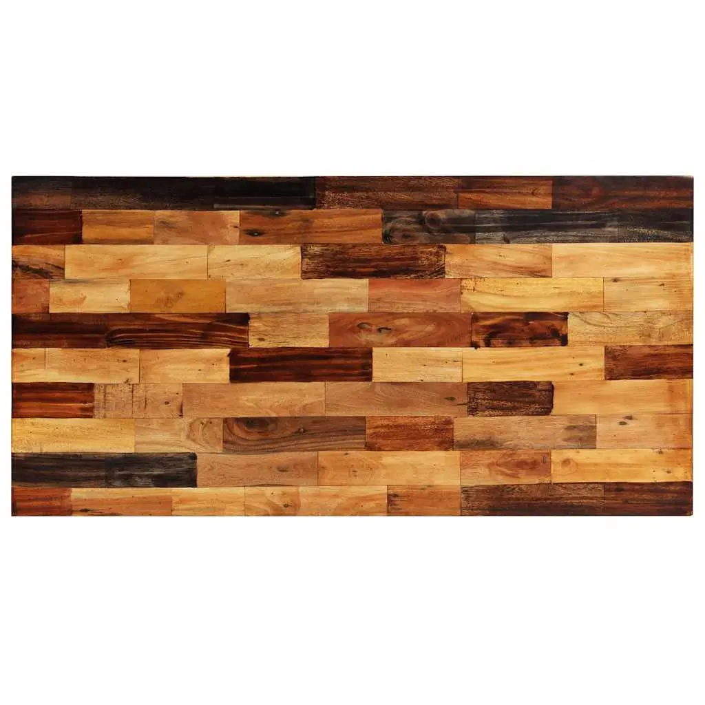 Bar Table Industrial Style Solid Reclaimed Wood 120 x 60 x 106 cm