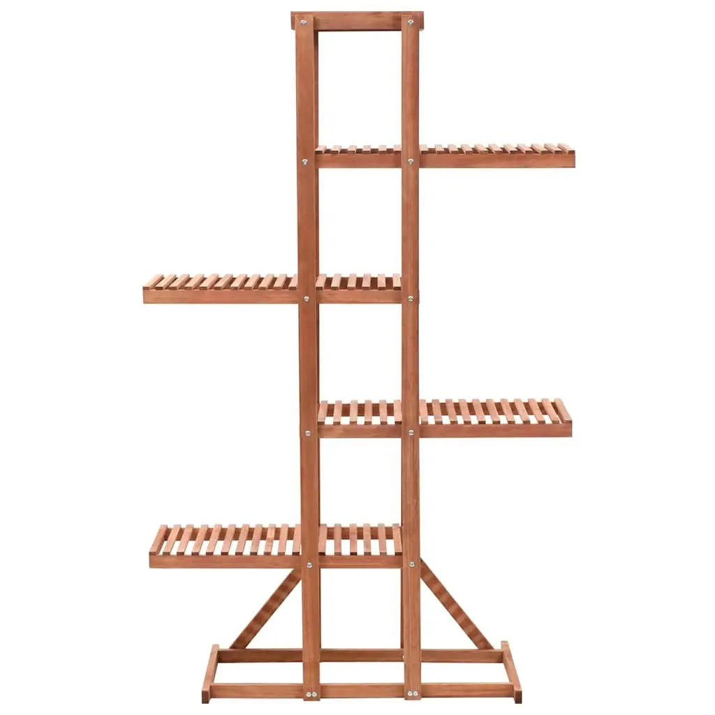 Plant Stand Cedar Wood Free-Standing Outdoor Garden Display Rack 86 x 36 x 139 cm