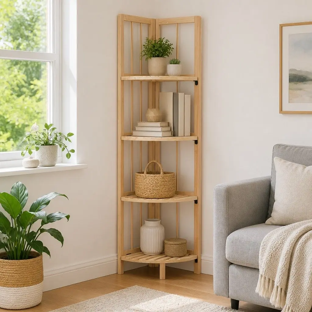 Corner Shelf for Home Organization