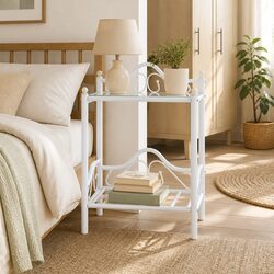 Brighten Your Space with a White Bedside Table
