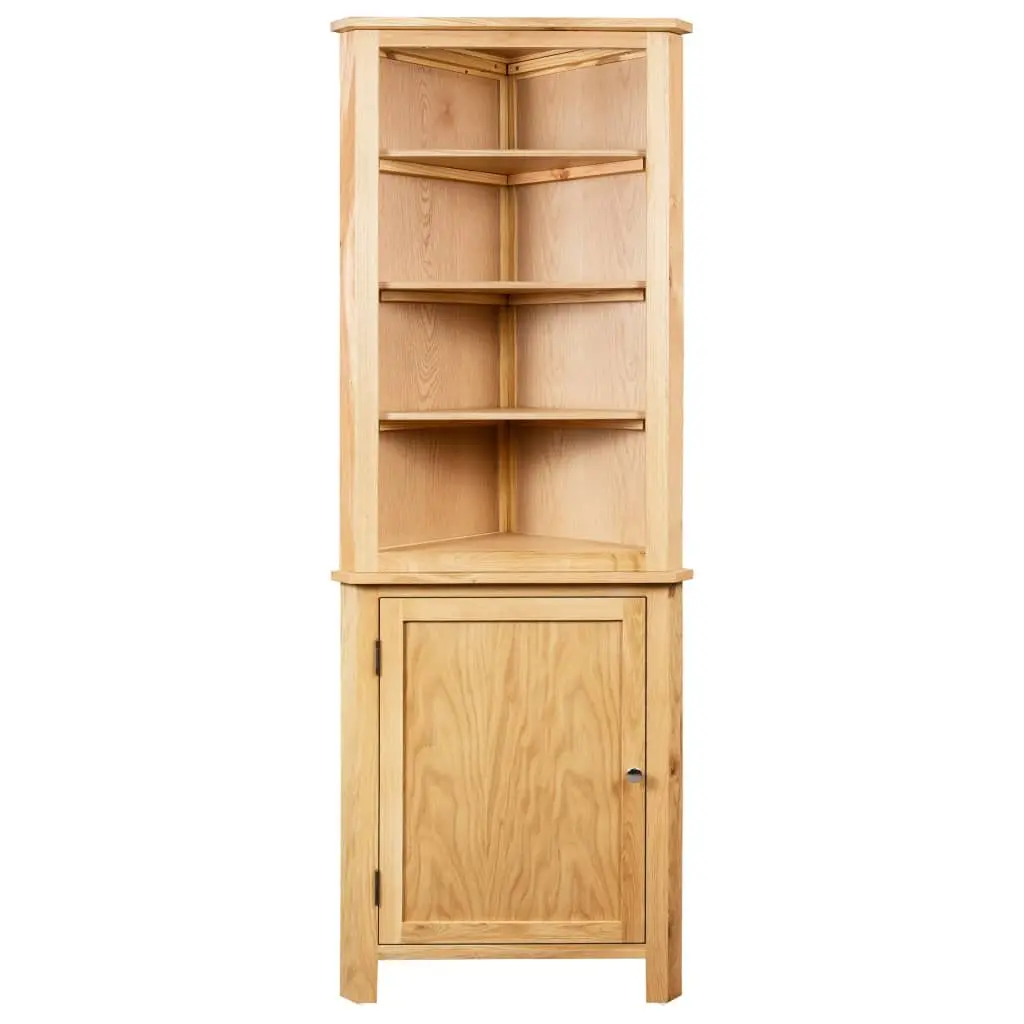 Brown Corner Cabinet