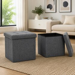 Discover Grey Folding Storage Stools for Your Home