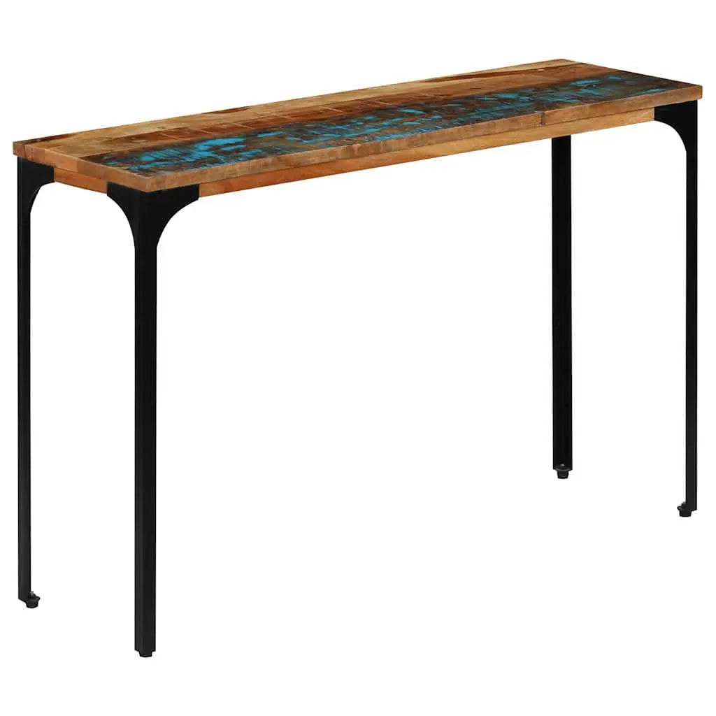 Solid Reclaimed Wood Console Table 120x35x76cm Accent End Table