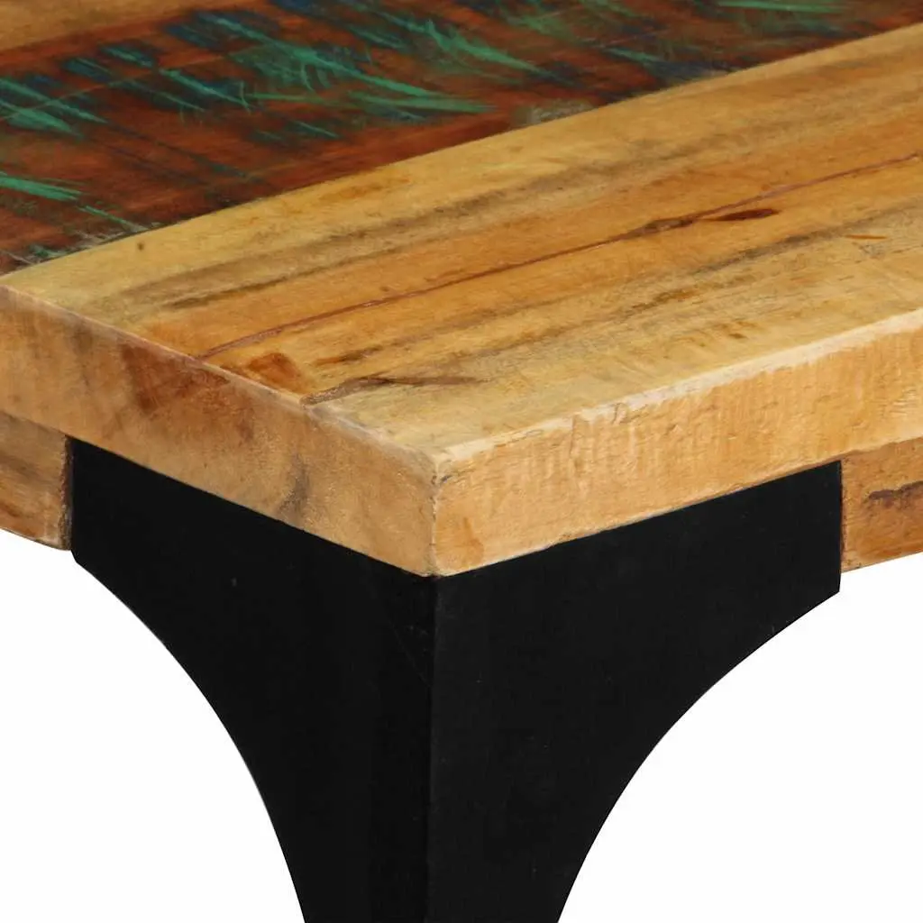 Solid Reclaimed Wood Console Table 120x35x76cm Accent End Table