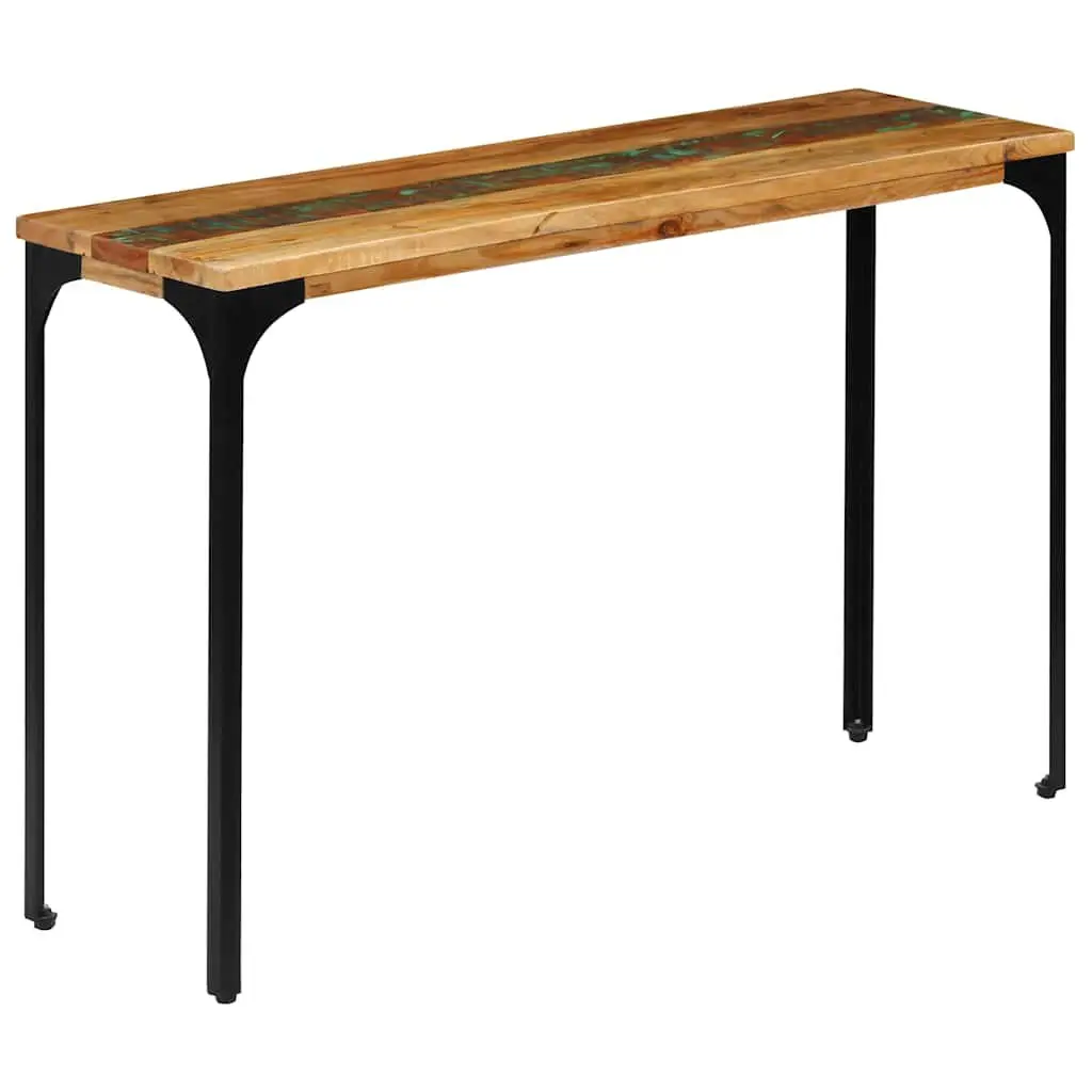 Solid Reclaimed Wood Console Table 120x35x76cm Accent End Table
