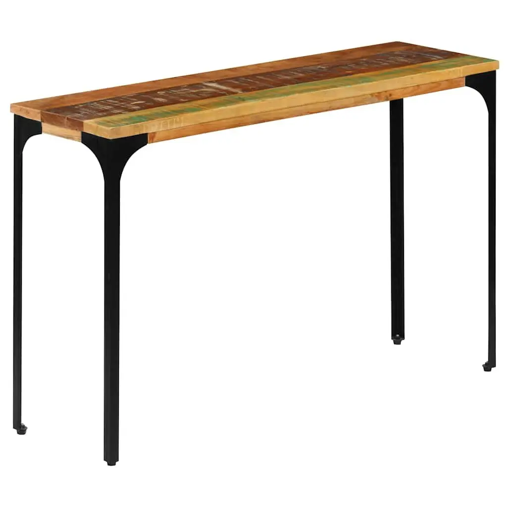 Solid Reclaimed Wood Console Table 120x35x76cm Accent End Table
