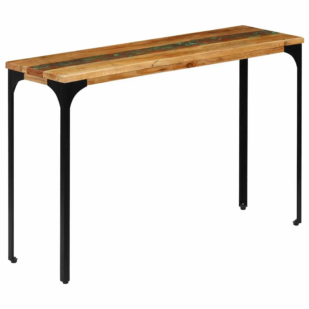 Solid Reclaimed Wood Console Table 120x35x76cm Accent End Table