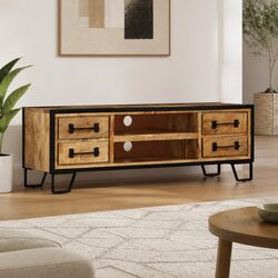 Friendly TV Cabinet with Drawers 120x30x40cm