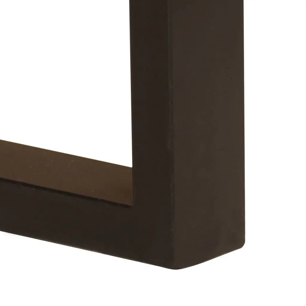 Mango Wood Desk with Drawers 110x50x77 cm