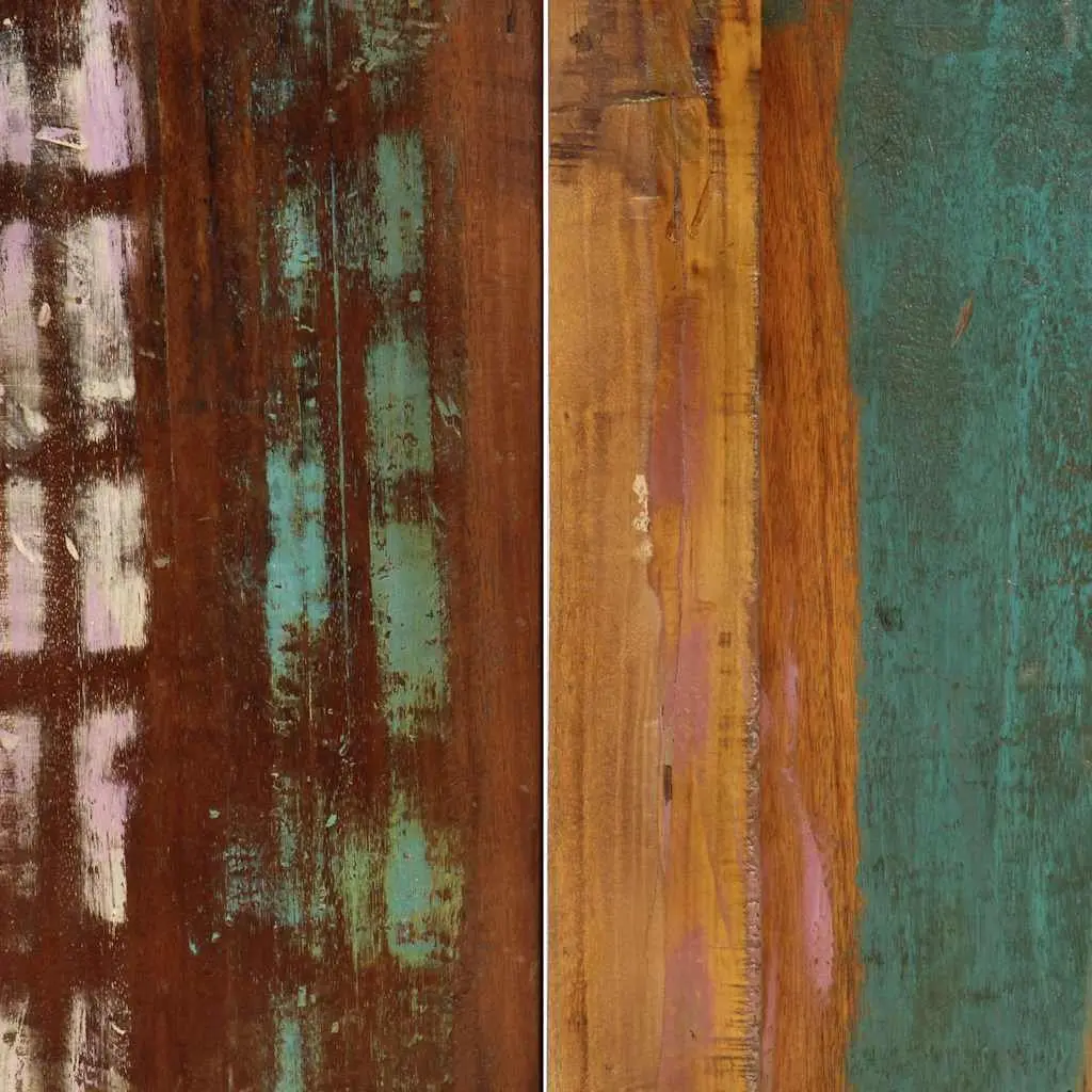 Dining Table Solid Reclaimed Wood Rustic 140x70x75 cm