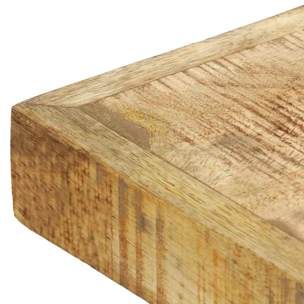 Dining Table Industrial Style Solid Mango Wood 120x60x75 cm
