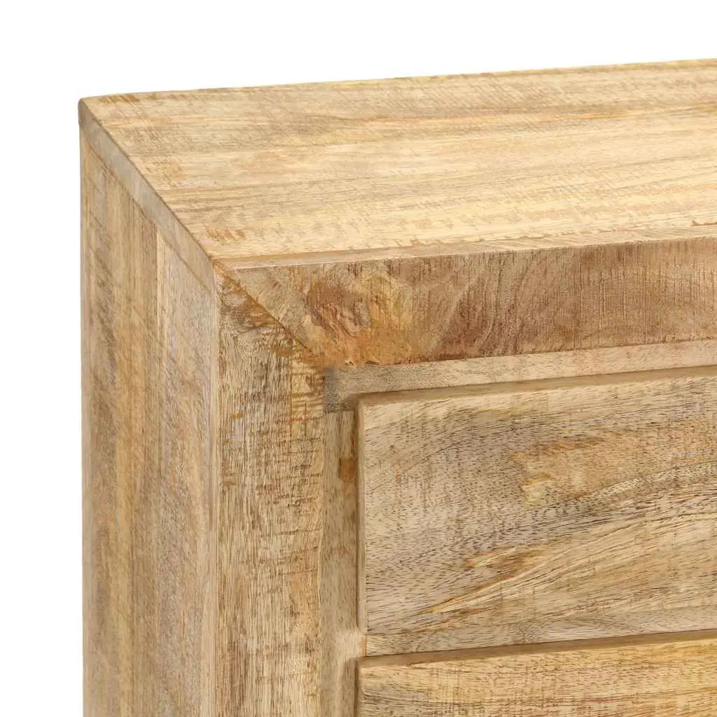 Sideboard Wooden Storage Cabinet with 5 Drawers and 1 Shelf 120x30x75 cm Brown