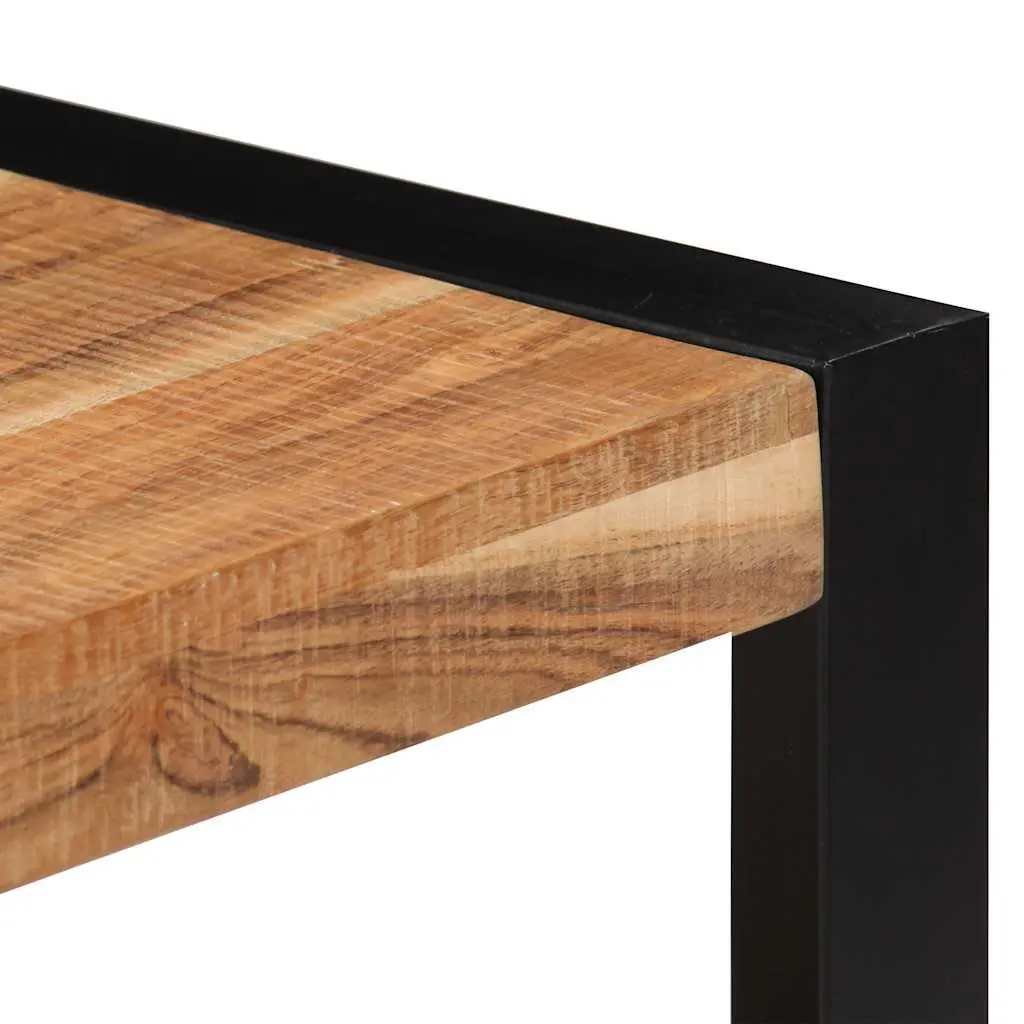 Coffee Table Handmade Retro 60x60x40 cm Brown Solid Acacia Wood