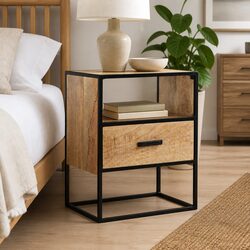 Friendly Bedside Table for Your Bedroom 40x30x50cm