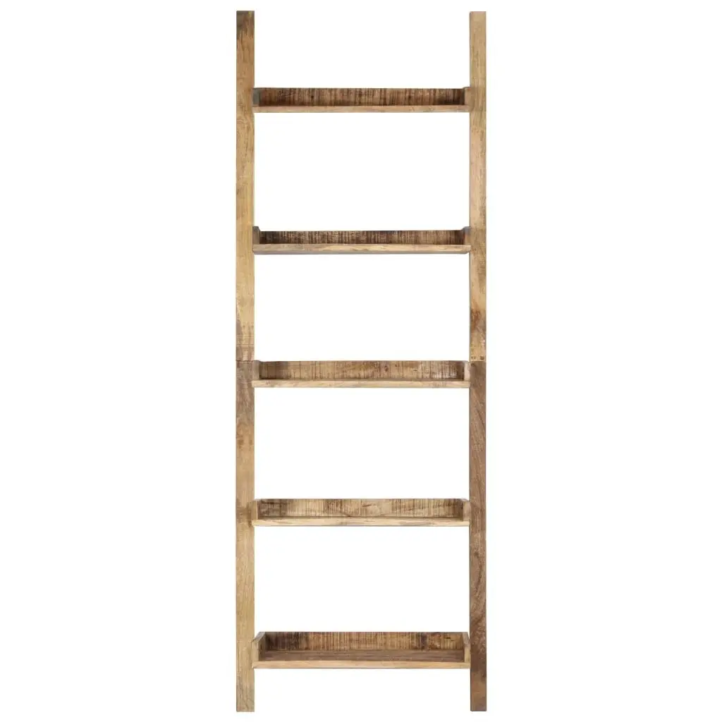 5-Tier Brown Ladder Shelf