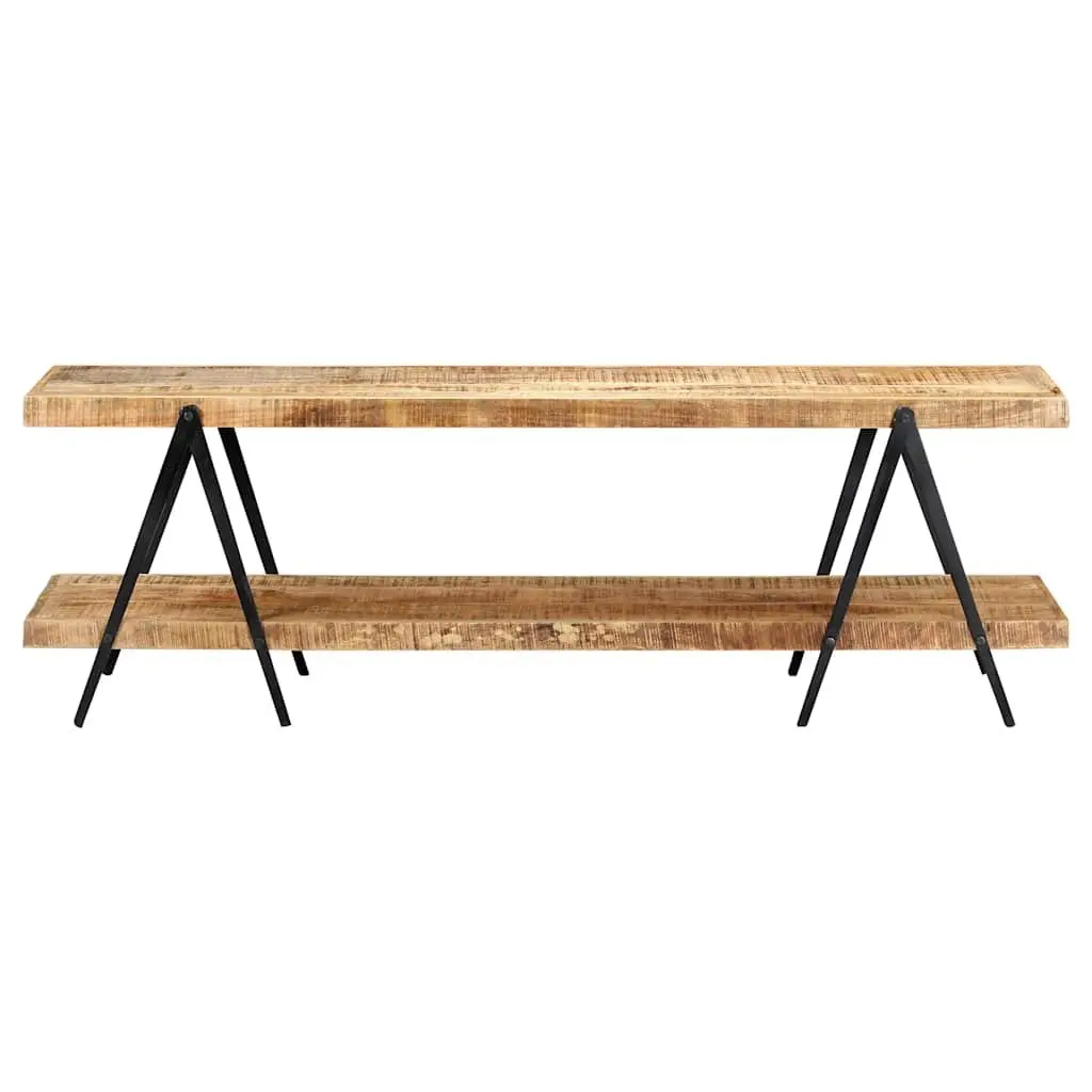 TV Cabinet 160x40x50 cm Solid Mango Wood Storage Unit Media Furniture