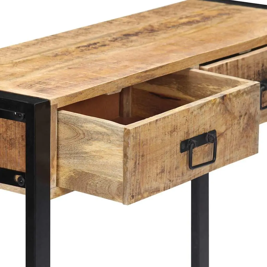 Console Table in Solid Mango Wood