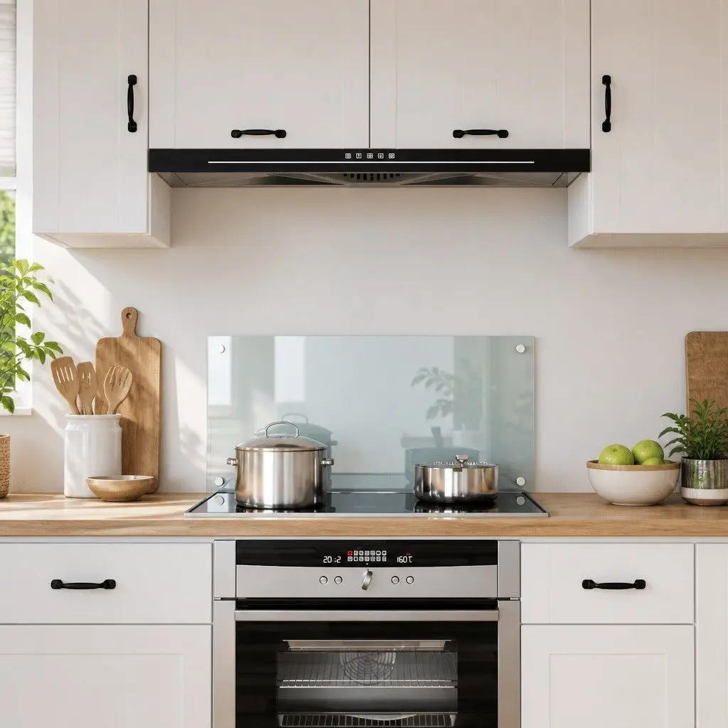 Glass Backsplash 80x40 cm