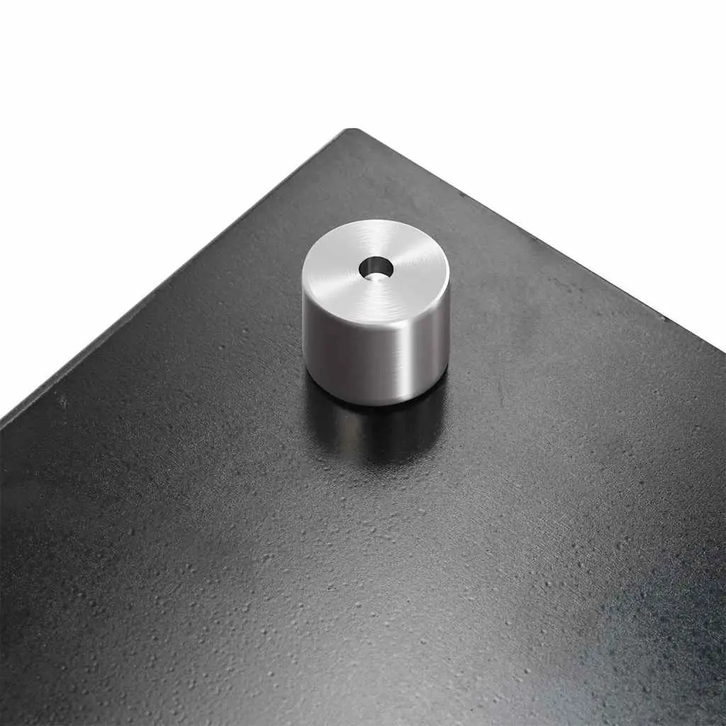 Kitchen Backsplash Tempered Glass Splash Guard 70x50 cm Black Heat Resistant